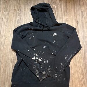 Nike Black and White Men's Hoodie